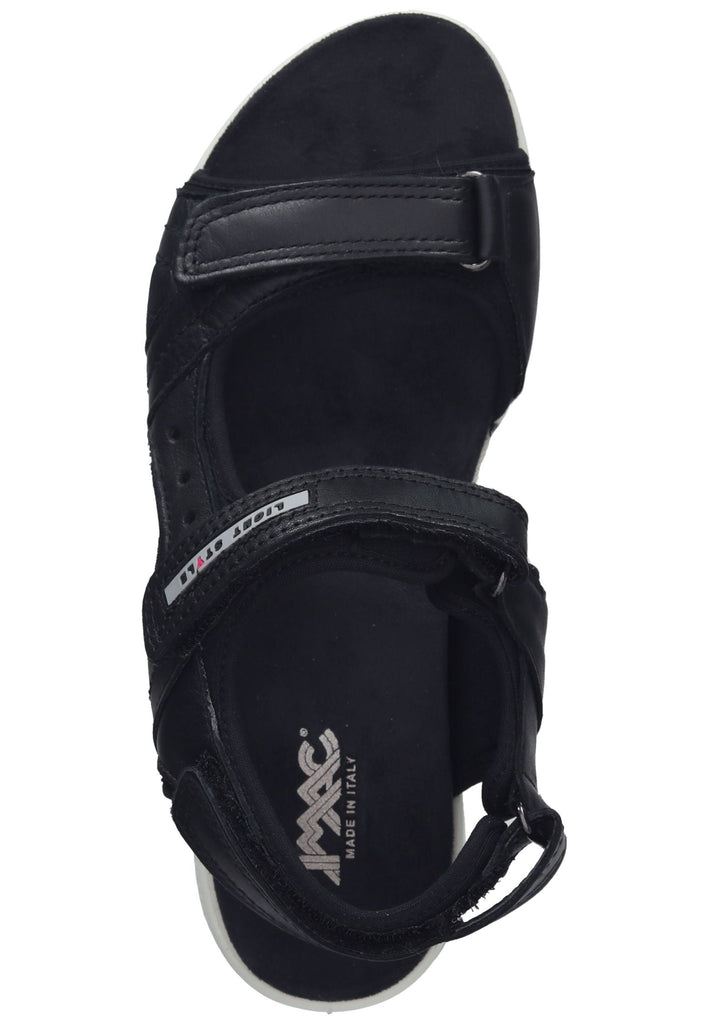IMAC Sandalen Leder/Textil Schwarz
