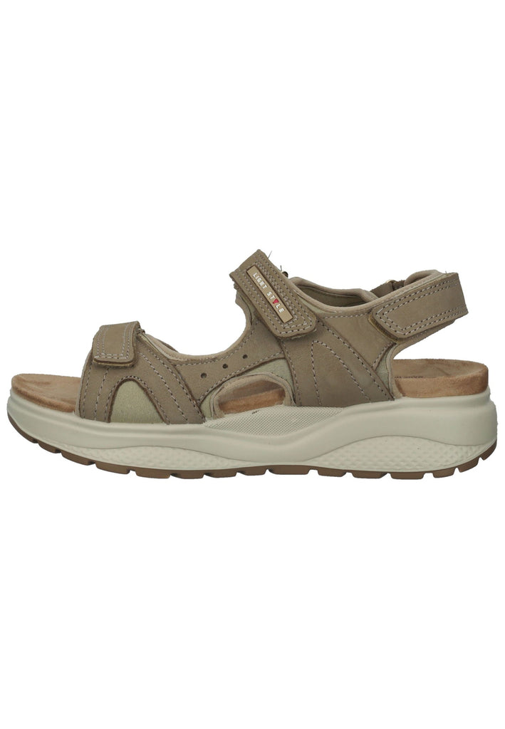 IMAC Sandalen Leder/Textil Taupe