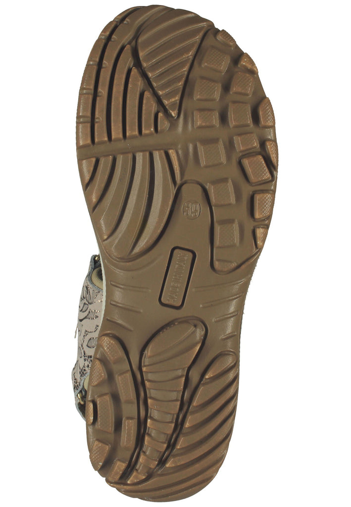 IMAC Sandalen Leder/Textil Taupe/Beige