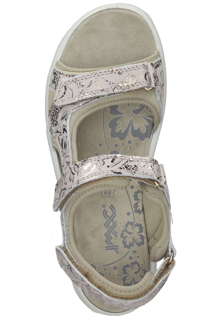 IMAC Sandalen Leder/Textil Taupe/Beige