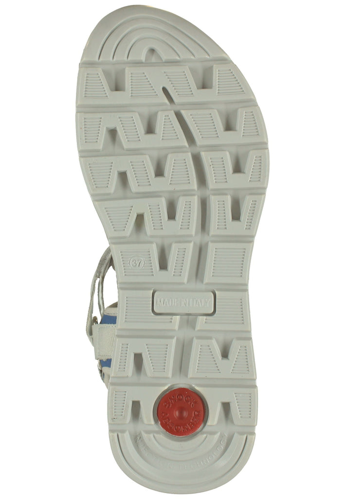 IMAC Sandalen Lederimitat/Textil Blau/Grau