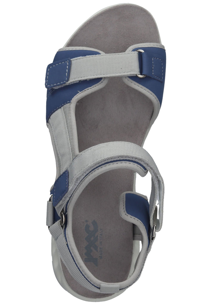 IMAC Sandalen Lederimitat/Textil Blau/Grau