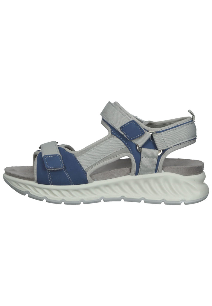 IMAC Sandalen Lederimitat/Textil Blau/Grau