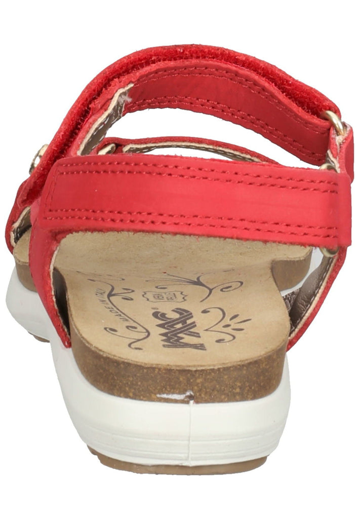 IMAC Sandalen Nubukleder Rot