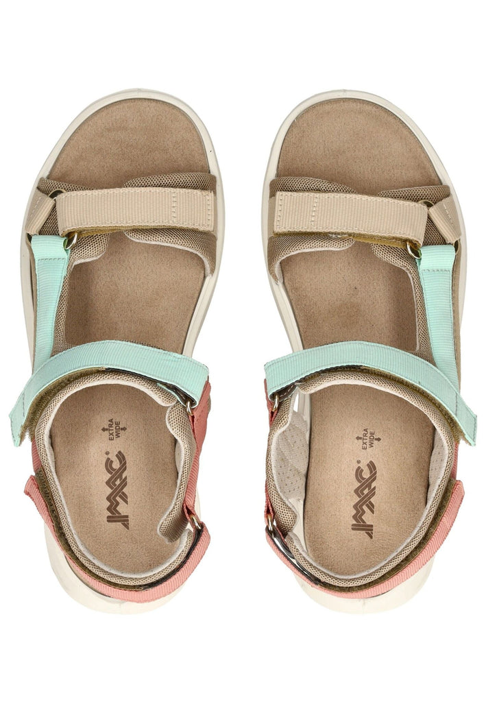 IMAC Sandalen Textil Beige/Rosa