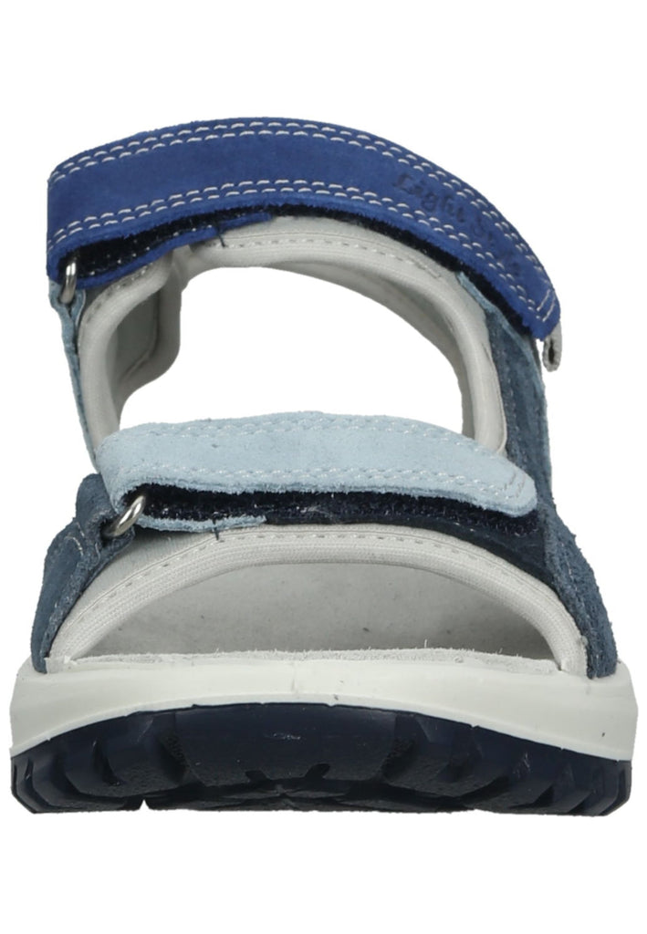 IMAC Sandalen Veloursleder Blau/Multi