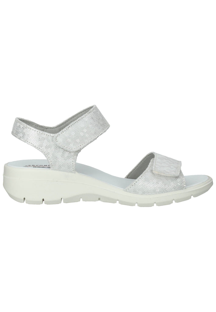 IMAC Sandalen Veloursleder Hellgrau