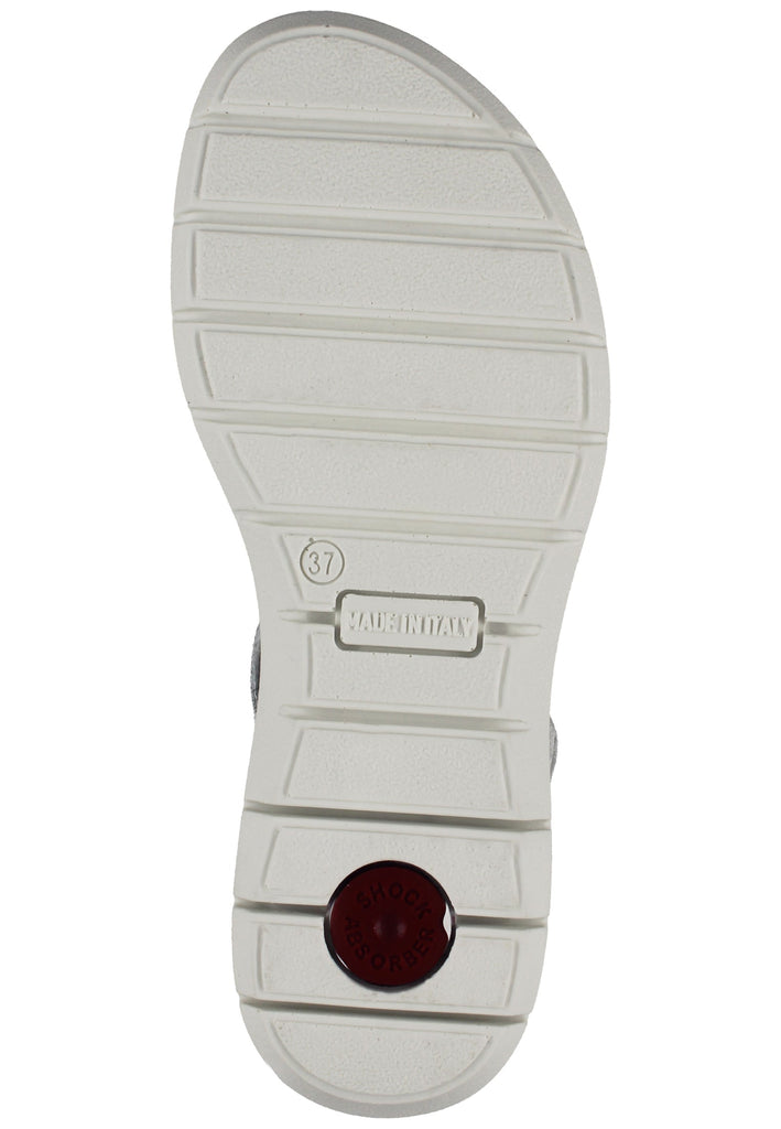 IMAC Sandalen Veloursleder Hellgrau