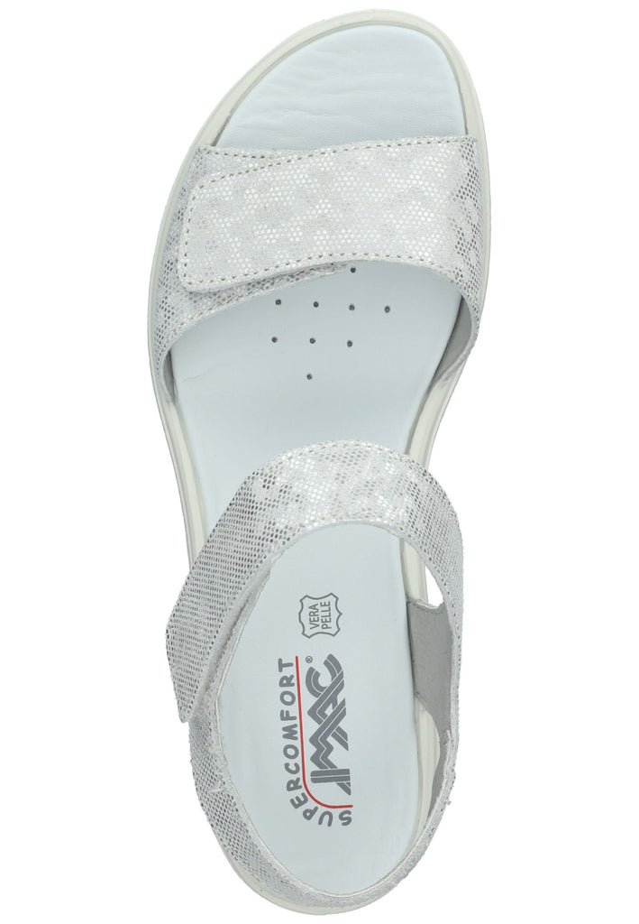 IMAC Sandalen Veloursleder Hellgrau
