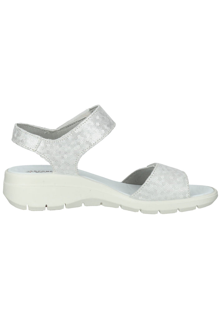 IMAC Sandalen Veloursleder Hellgrau