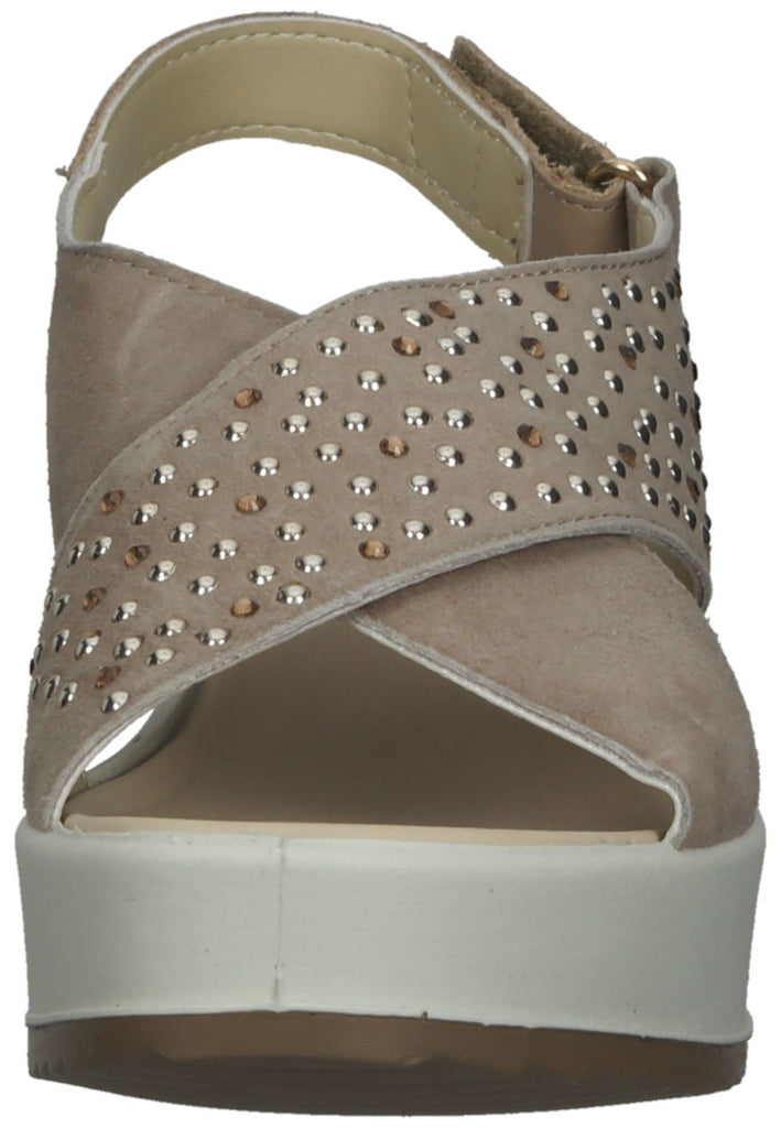 IMAC Sandalen Veloursleder Taupe