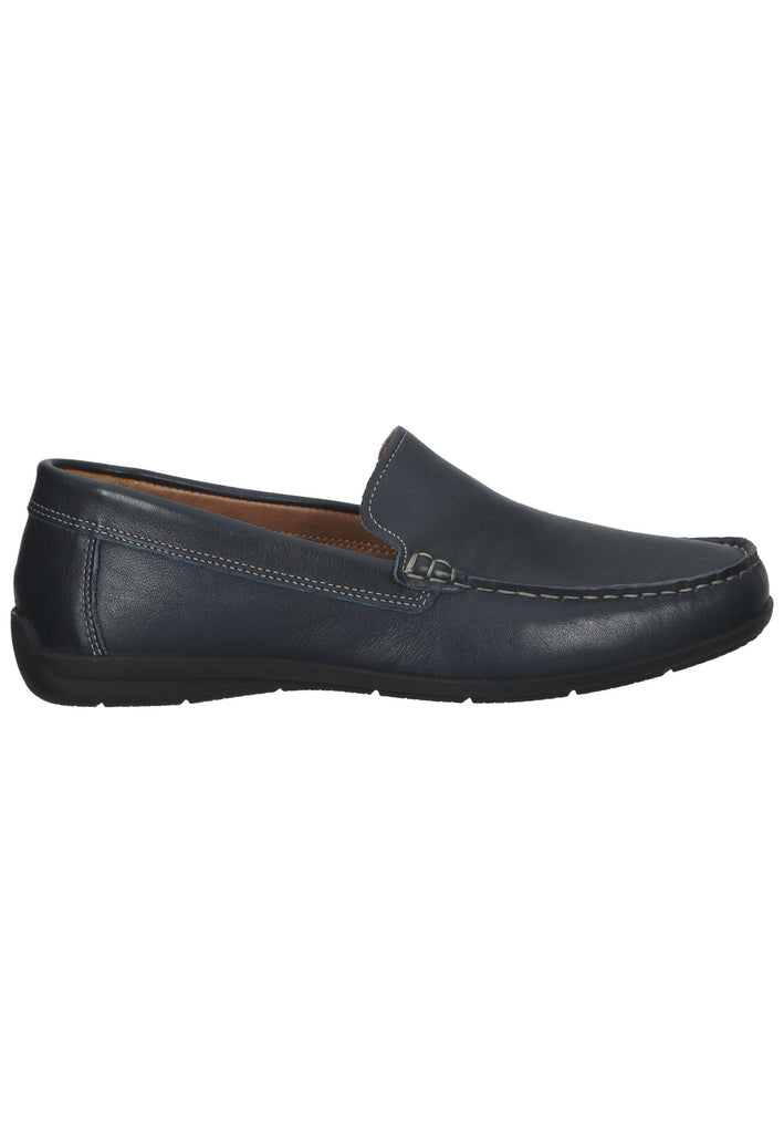 IMAC Slipper Glattleder Dunkelblau