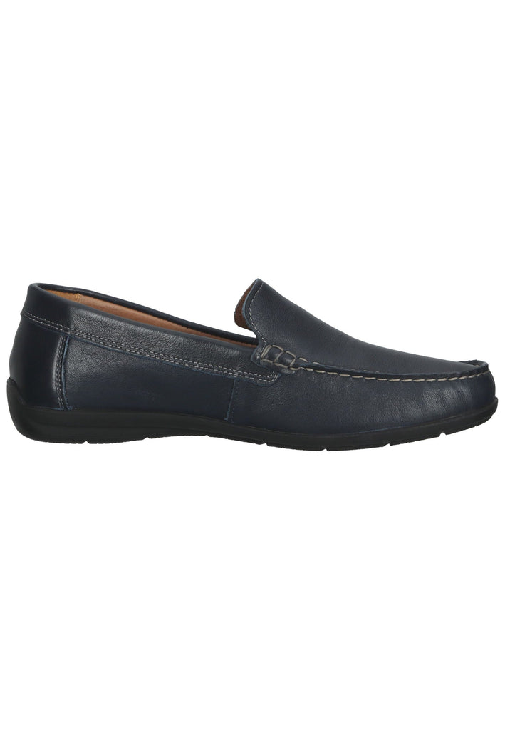IMAC Slipper Glattleder Dunkelblau