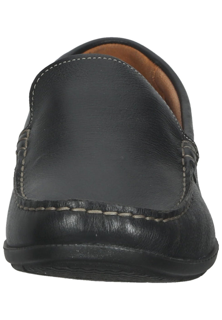 IMAC Slipper Glattleder Schwarz