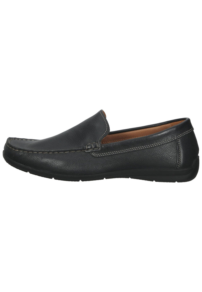 IMAC Slipper Glattleder Schwarz