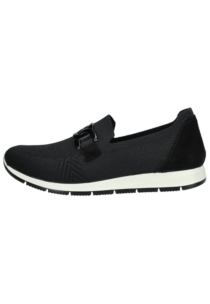 Slipper IMAC Slipper Lederimitat/Textil Schwarz