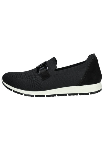 Slipper IMAC Slipper Lederimitat/Textil Schwarz