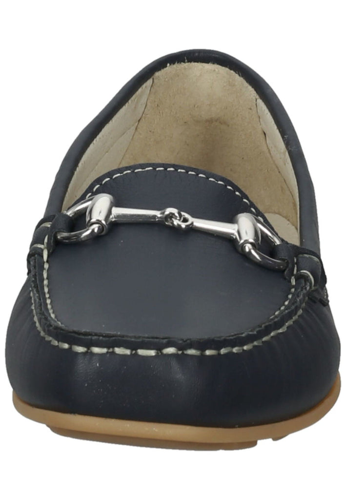 IMAC Slipper Leder Blau/Beige