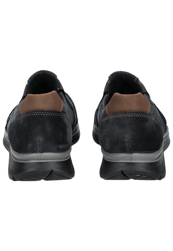 IMAC Slipper Leder Dunkelblau