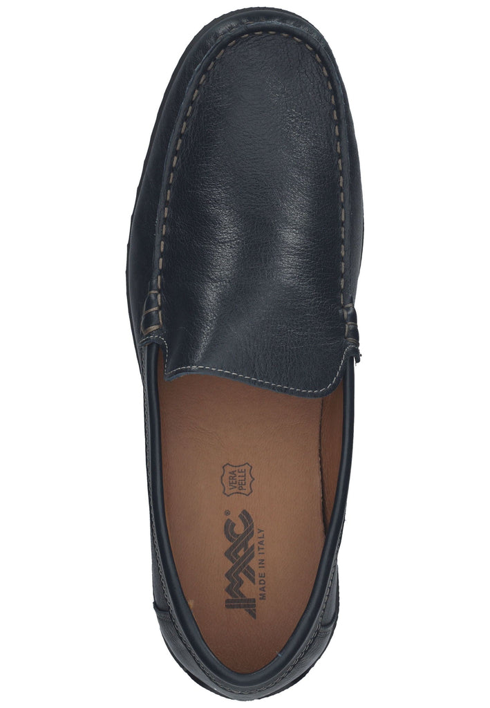 IMAC Slipper Leder Dunkelblau