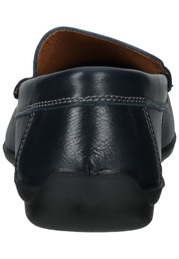 IMAC Slipper Leder Dunkelblau