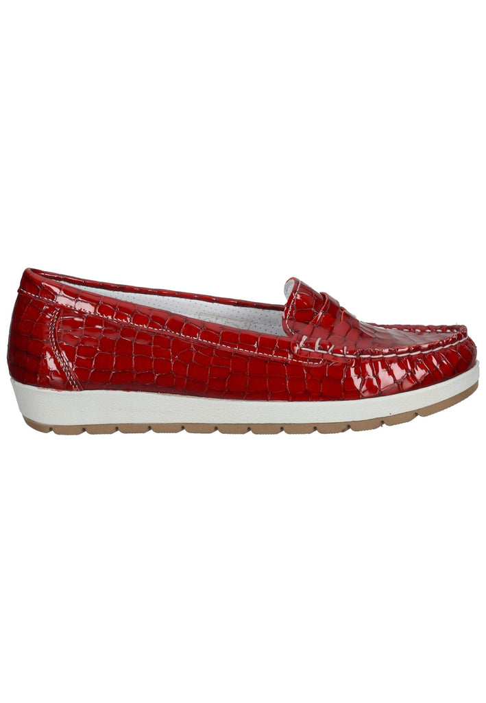 IMAC Slipper Leder Rot