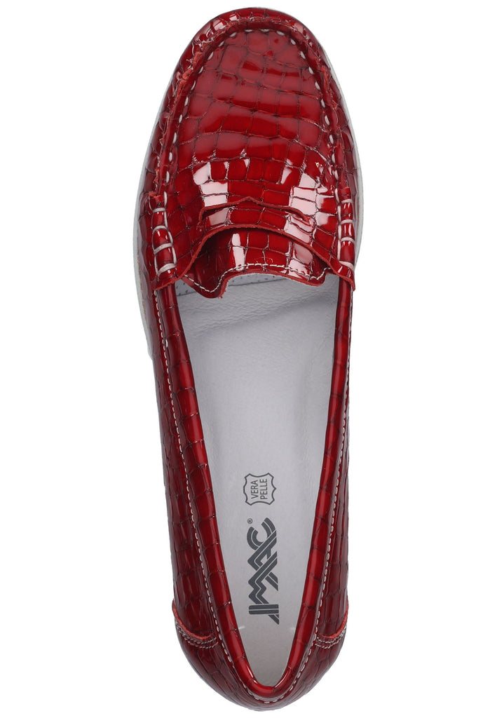 IMAC Slipper Leder Rot