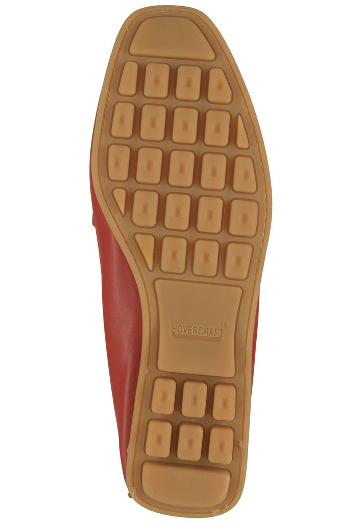 IMAC Slipper Leder Rot/Beige