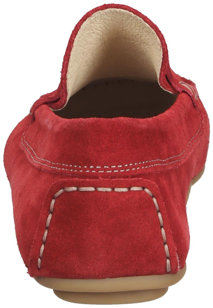 IMAC Slipper Leder Rot/Beige