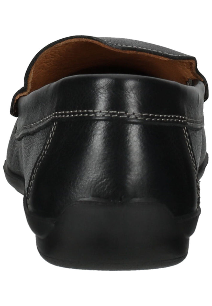 IMAC Slipper Leder Schwarz/Schwarz