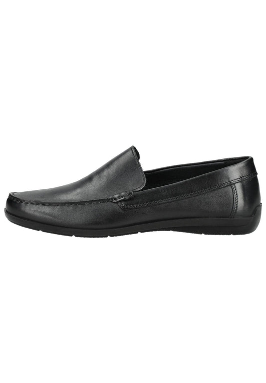 IMAC Slipper Leder Schwarz/Schwarz