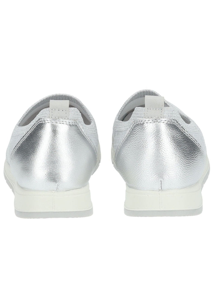 IMAC Slipper Lederimitat/Mesh Weiß/Silber