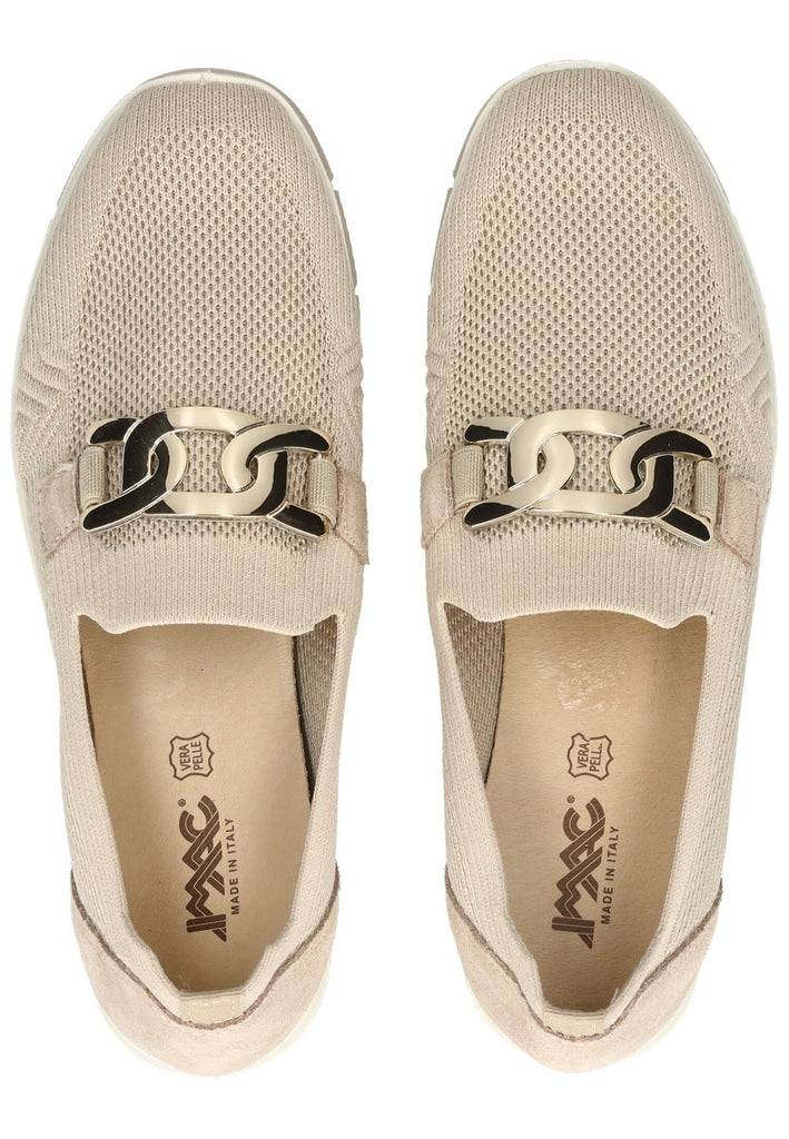 IMAC Slipper Lederimitat/Textil Cream