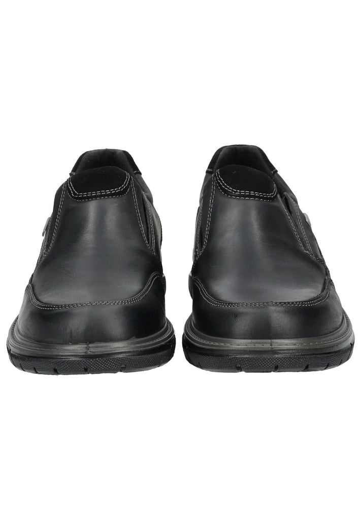 IMAC Slipper Nubukleder Schwarz