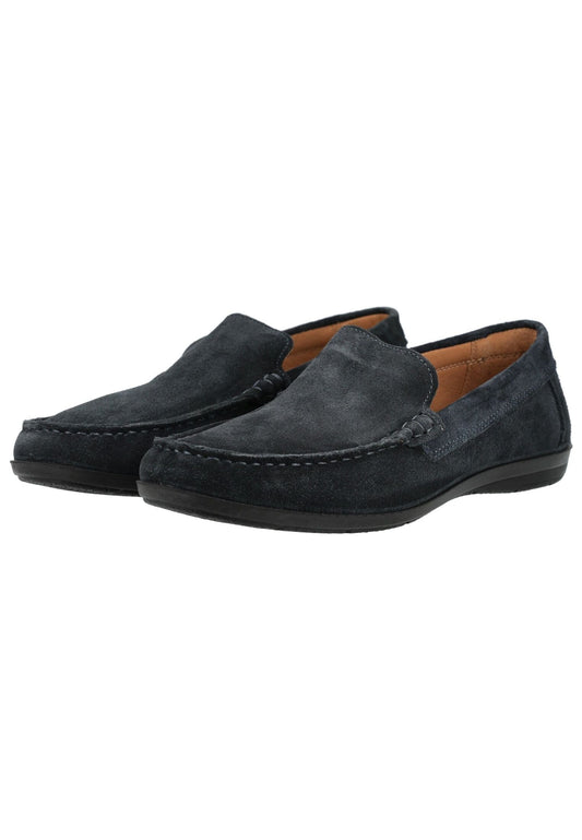 IMAC Slipper Veloursleder Blau