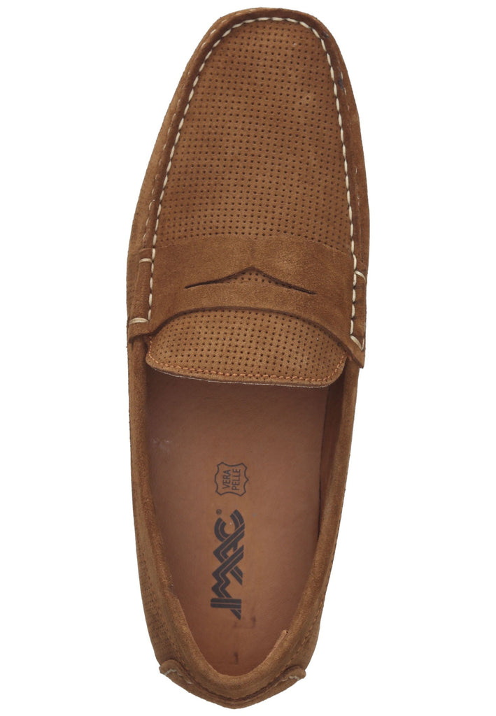 IMAC Slipper Veloursleder Braun
