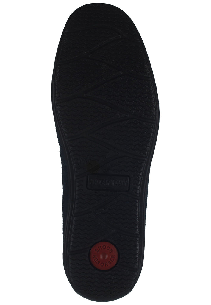 IMAC Slipper Veloursleder Dunkelblau