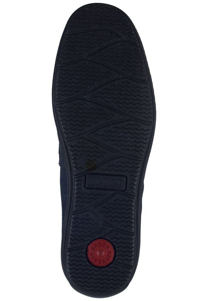 IMAC Slipper Veloursleder Dunkelblau