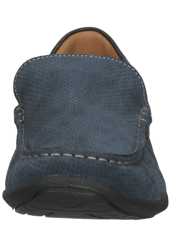 IMAC Slipper Veloursleder Dunkelblau