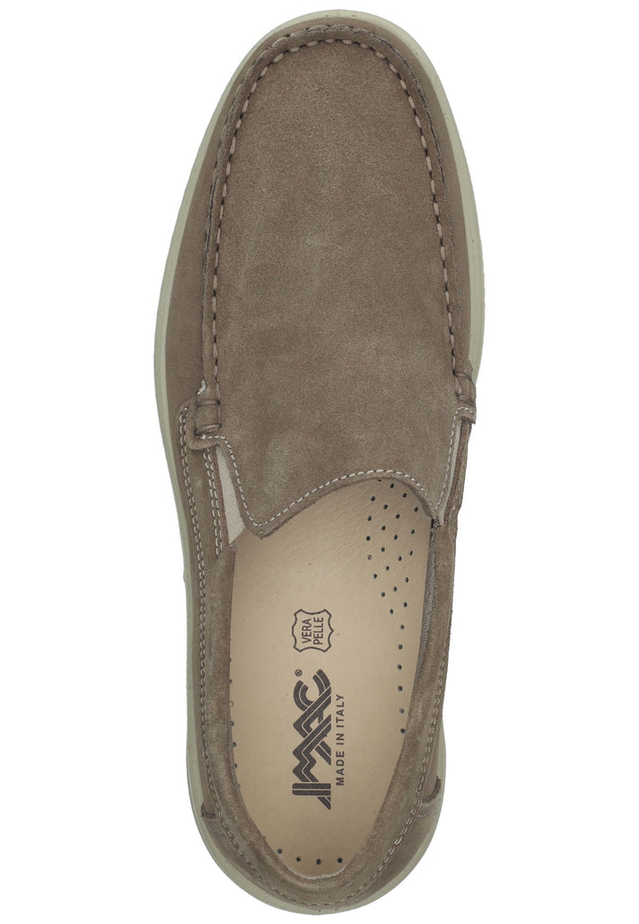 IMAC Slipper Veloursleder Taupe