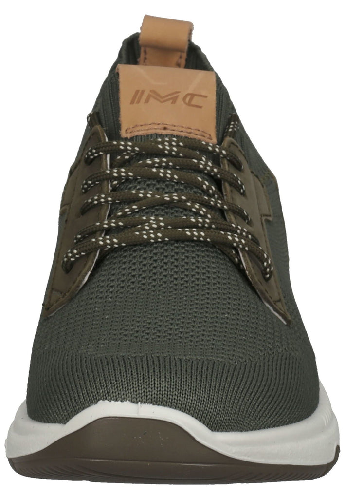 Sneaker IMAC Sneaker Lederimitat/Textil Grün/Braun