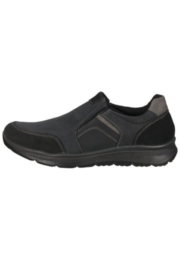 Sneaker IMAC Sneaker Nubukleder Schwarz/Grau
