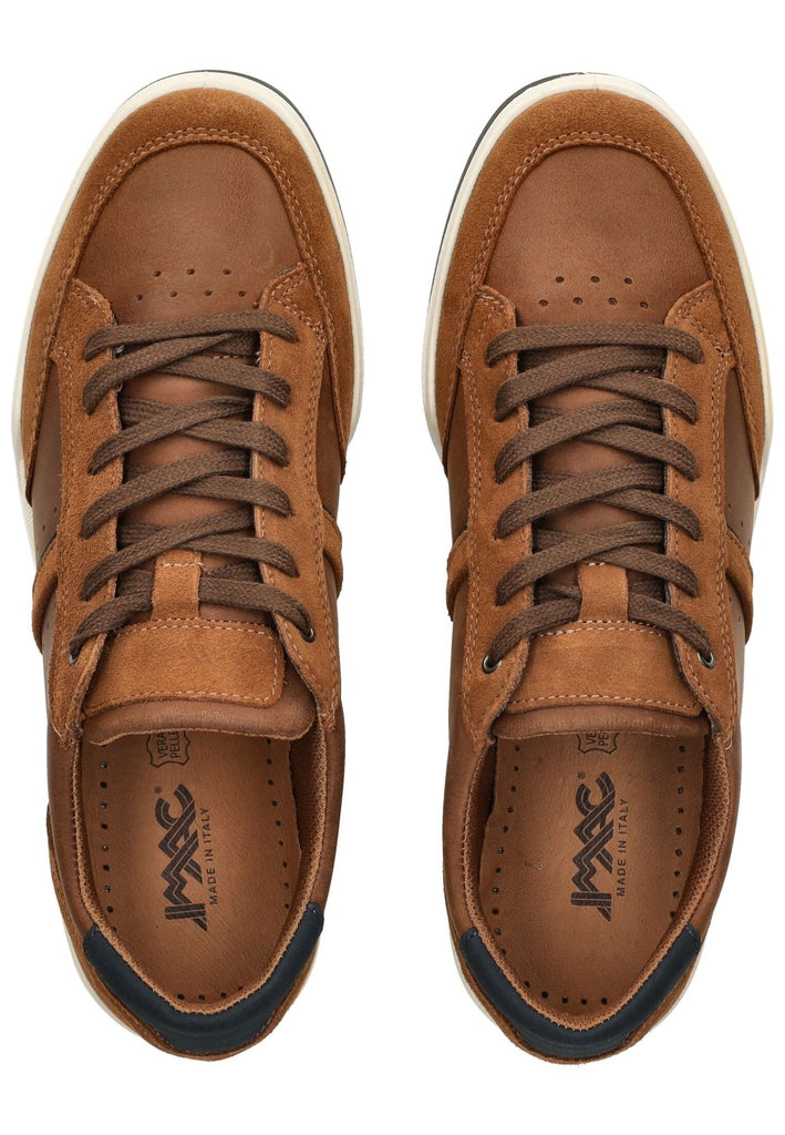 IMAC Sneaker Leder Braun/Blau