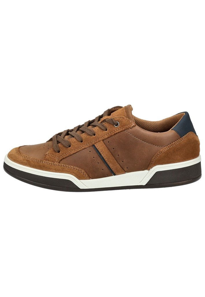 IMAC Sneaker Leder Braun/Blau