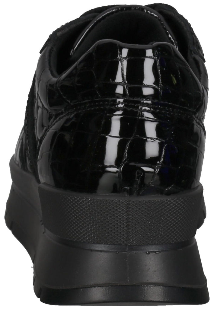 IMAC Sneaker Leder Schwarz Lack