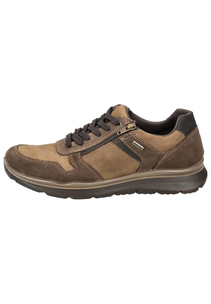 IMAC Sneaker Leder Taupe/Braun