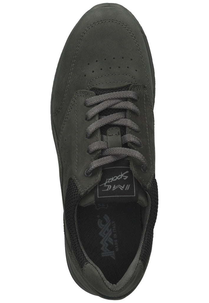 IMAC Sneaker Nubukleder Grau/Blau