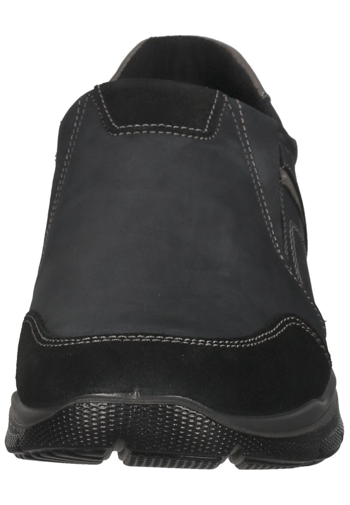 IMAC Sneaker Nubukleder Schwarz/Grau