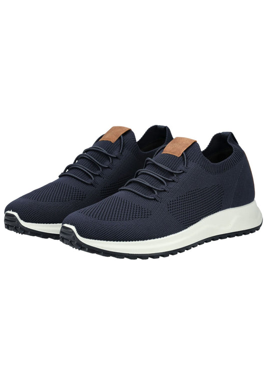 IMAC Sneaker Textil Dunkelblau/Braun