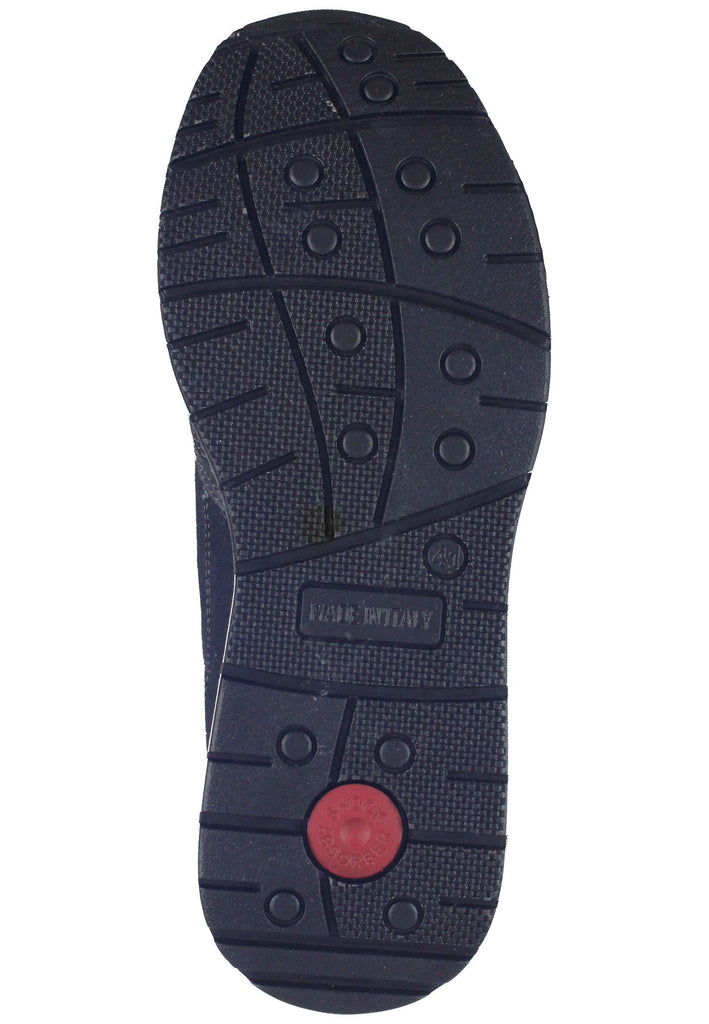 IMAC Sneaker Veloursleder Blau/Rot